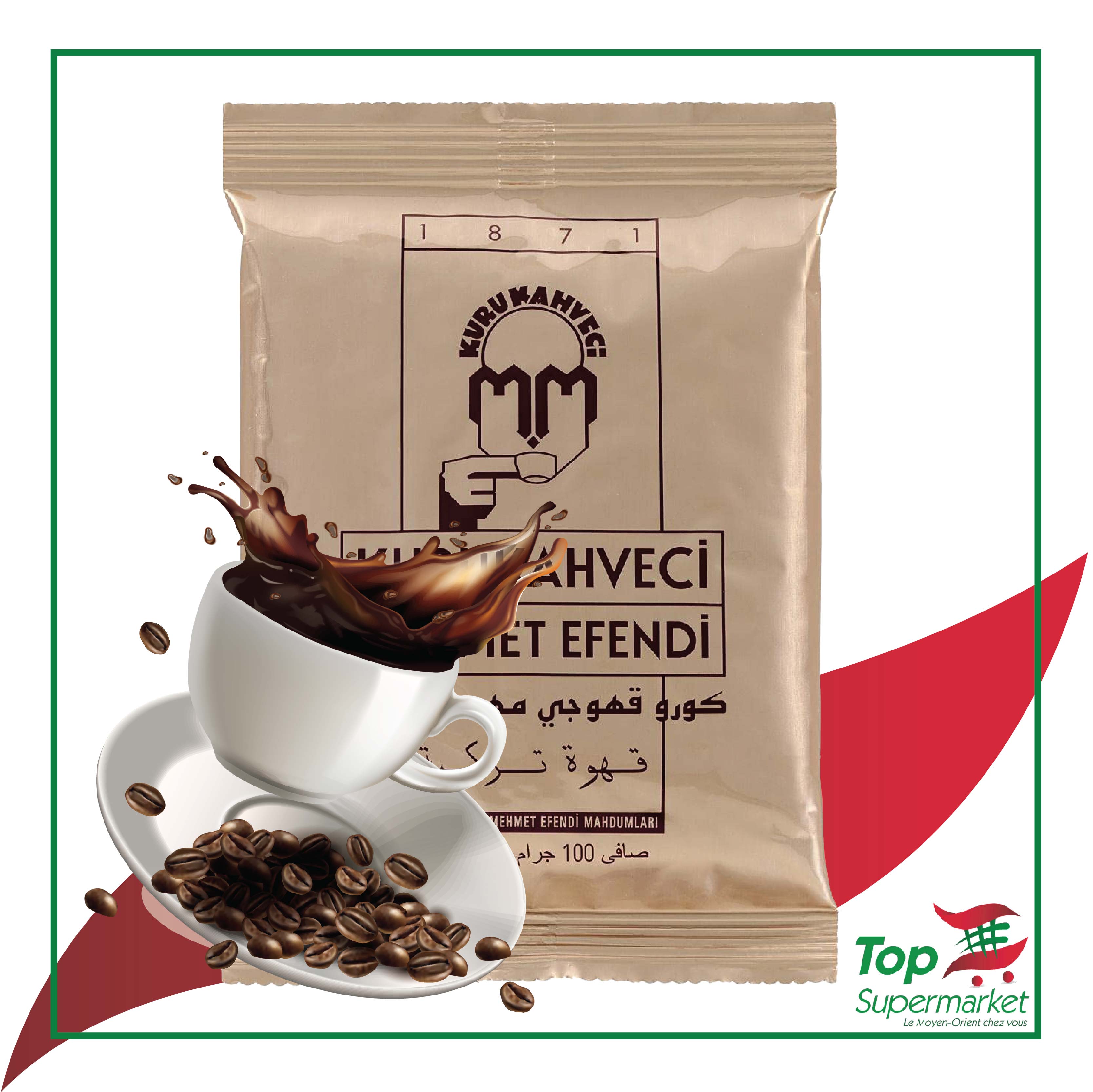 Mehmet Efendi café turque 100gr